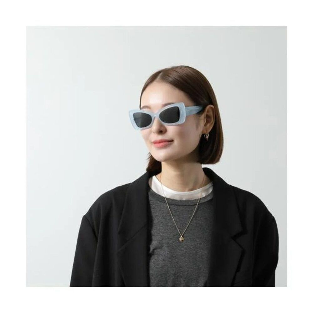 NEW Celine CL40236I 84A CELINE 3 DOTS Blue Grey Women Sunglasses - Picture 2 of 13